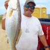 Beaumont angler Joe Bryan worked an 808 MirrOlure to take this nice speckless speck