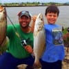 Double your pleasure Double your fun- goes with this pix of Uncle Gary and nephew Hunter Heath showing off their nice specks