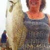 Lynn Montgomery of Welty OK took this nice speck on a finger mullet
