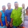 The Strickland fishing krewe of Dayton TX caught this nice gafftop for supper- Hope they have a BIG salad