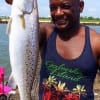 Anthony Wooten of Crockett TX caught this nice speck on shrimp
