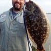 Eric Cook of Crosby TX took this nice flounder on Berkley Gulp