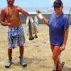 Fishin buds Ashley Ellis and Steven Reed of Dayton and Winnie TX teamed up to catch these nice specks on T-28s