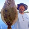 Karl Devers of Houston fished a finger mullet to fetch up this really nice flounder