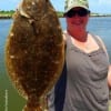 Cindy King of Huntsville TX took this nice flounder on a finger mullet