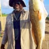 Claude Thomas of Houston took this nice 26inch slot red on live shrimp