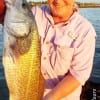 Cold Springs TX anglerette Janice Hosea landed this nice 22 inch slot red while fishng a finger mullet