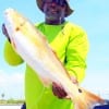 Dayton TX angler Charles Burks caught this nice 25 inch slot red on a finger mullet