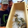 Father and Son crabbing trip- Thomas and John McKeehan of Silsbee TX boxed these nice crabs for supper