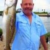 Houston angler Joe Defalco fished live shrimp to nab this nice speck