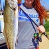 Huntsville angler Bailey Lolley of the Simon Sayz Fishing Krewe took this 23inch speckled trout on a twister tail