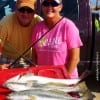 It was Darlene Day today as Darlene and Mike Keane of Silsbee TX tailgated these nice specks caught on Lil Fishies