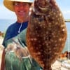 Paul Hayes of Fredericksburg TX nabbed this nice flounder on a finger mullet