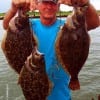 Tarkington Prairie angler Frank Bunyard caught 19 flounder on Berkley Gulp within one hour but only three were keepers