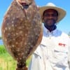 Chris Williams of Houston caught this nice flounder on a finger mullet