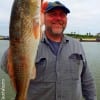 David Barth of Spring TX fished a finger mullet to nab this nice 21inch slot red