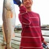 Jake Nunez of Baytown TX nabbed this nice 27inch slot red on a finger mullet