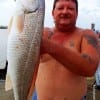 Jerry Puckett of Baytown took this 27inch slot red on a finger mullet