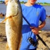 Tad Mizwa of Houston caught and released this nice 28inch slot red he took on finger mullet