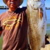 Al Adames of La Porte TX fished a mud minnow to catch this 28inch slot red