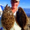 Bryan Brock of Lumberton TX massaged Berkely Gulp along the bottom to catch these nice keeper flounder