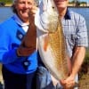 Carl and Hildegard Sommer of Houston nabbed this nice 28inch slot red on a finger mullet