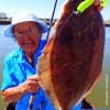 FINALLY!! yelped Neoma Smith of Lufkin TX- took me a week but I got-r-done- her first flounder on GULP! Congrats Neoma