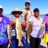 GALS GONE WILD as The Four Golden Gals plus a Homey display their TX SLAM of trout- flounder- and redfish