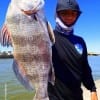 Hector Arellano of Houston nabbed this nice drum on shrimp