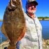 Katy TX angler Ron Henry nabbed this nice flounder on a Berkely Gulp