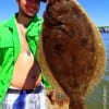 Ryan Waddell of Houston took this nice flounder on a finger mullet