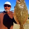 Stuart Yates of Briarcliff TX nabbed this nice flounder while working a Gulp
