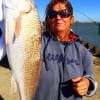 Tandra Steed of Freeport TX landed this nice 26inch slot red on a finger mullet