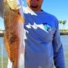 Victor Arellano of Houston nabbed this nice slot red on live shrimp