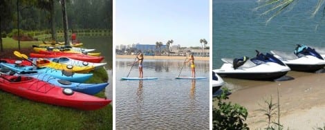 Kayak, paddle board or Seadoo rentals?