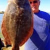 Alvin TX angler Tom Turner massaged a Gulp to snare this nice flounder