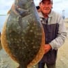 Bob Goodman of Gilchrist TX took this 21 inch 4 LB flounder on a finger mullet