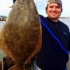Erik Shreckeubaca of Dayton TX nabbed this nice 19inch flounder on Berkley Gulp