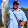 Free-lined shrimp put this 27inch gator-speck in the creel for Shawn Broadway of Mont Belvieu TX