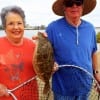 Fresh just caught this nice 20inch flounder on Berkley Gulp netted by wife Brenda- Tom Boboino of Beaumont TX