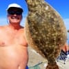 Gene Rice of High Island TX nabbed this nice 19.5 inch flounder on Berkley Gulp