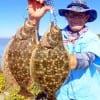 Houston angler Michael Mathis took these nice flounder on Berkley Gulp