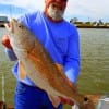 Joe Patterson of New Caney TX 28inch slot red on a finger mullet