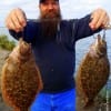 Kevin Kuropata fished a Berkley Gulp to catch this November limit of flounder