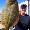 Point Blanc TX angler Mike Therrell took this nice flounder on Berkley Gulp