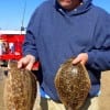 Steve Allen of Mont Belvieu TX caught these nice flounder on Berkley Gulp