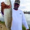 Texas City angler Dedrick Burroughs nabbed this chunky 4lb speck on live shrimp