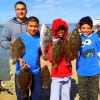 The Castillo and Lowery Fishing Krewe of Pearland- Alvin TX took home many flounder and a drum for supper- ALL INVITED!!