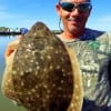 Thomas Waldrip of LaPorte TX landed this nice flounder on Berkley Gulp