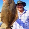 Tony Morone of Cypress TX fished Miss Nancy's mud minnows for this nice flounder